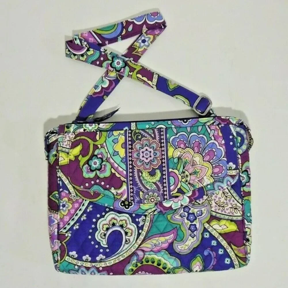 VERA BRADLEY Tablet Hipster Heather Print EUC
